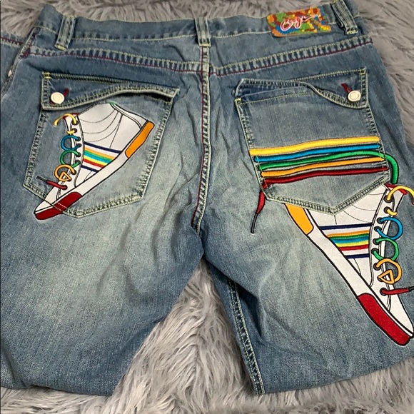 COOGI Other - Coogi sneaker rainbow jeans 40 x 34